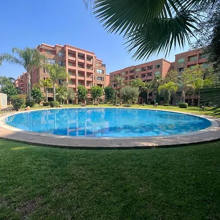 Bel Appartement Meuble Avec Piscine, L'Hivernage A Marrakech Marrakesh Buitenkant foto