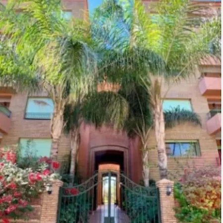 Bel Appartement Meuble Avec Piscine, L'Hivernage A Marrakech Marrakesh Buitenkant foto