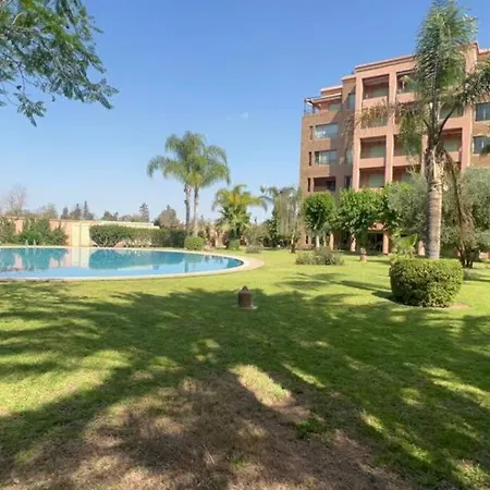 Bel Appartement Meuble Avec Piscine, L'Hivernage A Marrakech Marrakesh Buitenkant foto